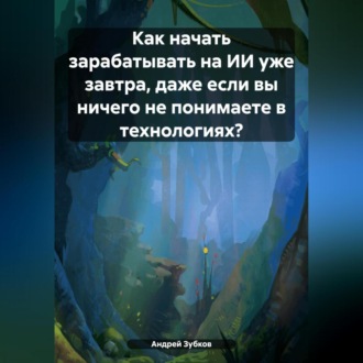 Обложка книги «Как начать зарабатывать на ИИ уже завтра, даже если вы ничего не понимаете в технологиях?»