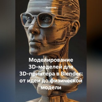 Обложка книги «Моделирование 3D-моделей для 3D-принтера в Blender: от идеи до физической модели»