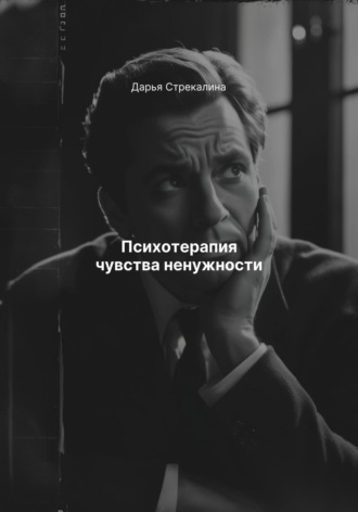 Обложка книги «Психотерапия чувства ненужности»