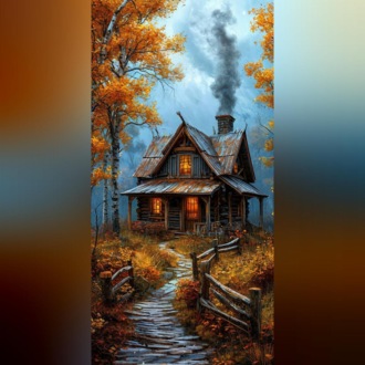 Обложка книги «Дом в лесу»