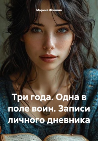 Обложка книги «Три года. Одна в поле воин. Записи личного дневника»