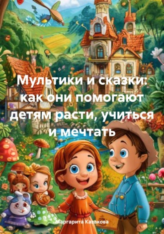 Обложка книги «Мультики и сказки: как они помогают детям расти, учиться и мечтать»