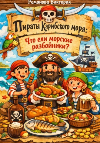 Обложка книги «Пираты Карибского моря: что ели морские разбойники?»