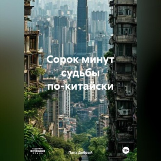 Обложка книги «Сорок минут судьбы по-китайски»