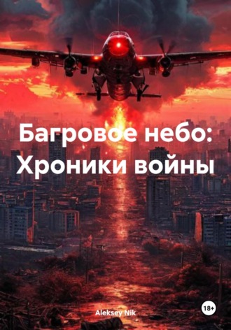 Обложка книги «Багровое небо: Хроники войны»