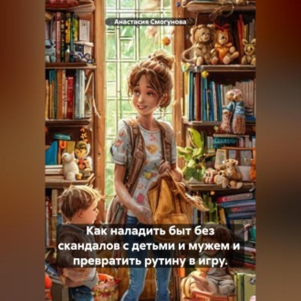 Обложка книги «Как наладить быт без скандалов с детьми и мужем и превратить рутину в игру.»