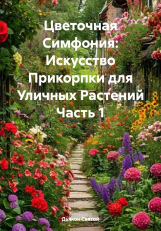 Обложка книги «Цветочная Симфония: Искусство Прикорпки для Уличных Растений Часть 1»