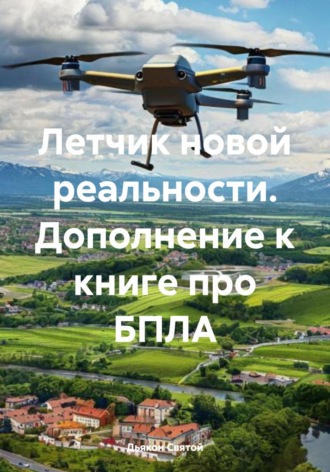 Обложка книги «Летчик новой реальности. Дополнение к книге про БПЛА»