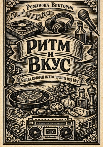 Обложка книги «Ритм и вкус: блюда, которые нужно готовить под бит»