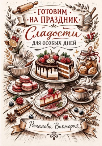Обложка книги «Готовим на праздник: сладости для особых дней»