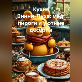 Обложка книги «Кухня Винни-Пуха: мёд, пироги и уютные десерты»
