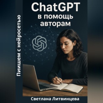 Обложка книги «ChatGPT в помощь авторам. Пишем с нейросетью.»