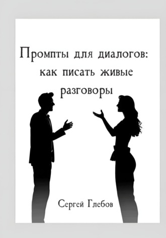 Обложка книги «Промпты для диалогов: как писать живые разговоры»