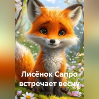 Обложка книги «Лисёнок Сапро встречает весну»