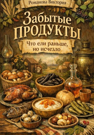 Обложка книги «Забытые продукты: что ели раньше, но исчезло»