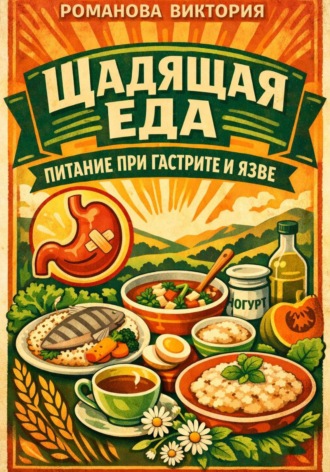 Романова Виктория. Щадящая еда: питание при гастрите и язве