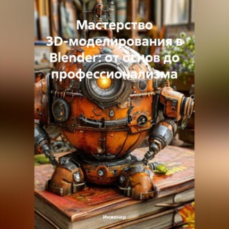 Обложка книги «Мастерство 3D-моделирования в Blender: от основ до профессионализма»