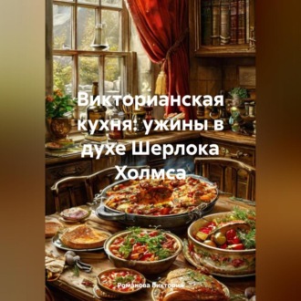 Обложка книги «Викторианская кухня: ужины в духе Шерлока Холмса»