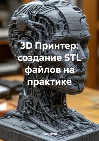 Обложка книги «3D Принтер: создание STL файлов на практике»