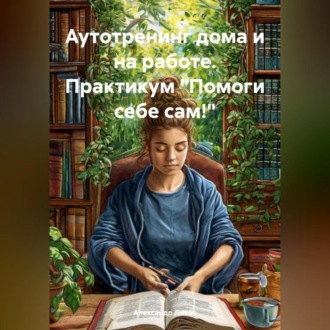Обложка книги «Аутотренинг дома и на работе. Практикум «Помоги себе сам!»»