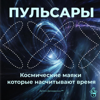 Обложка книги «Пульсары: Космические маяки, которые насчитывают время»