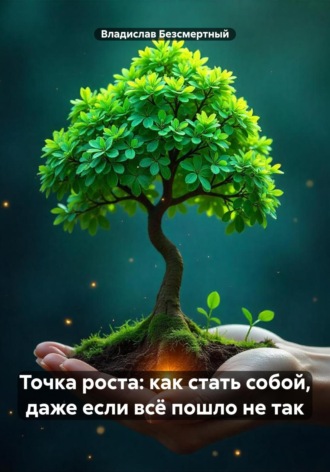 Обложка книги «Точка роста: как стать собой, даже если всё пошло не так»