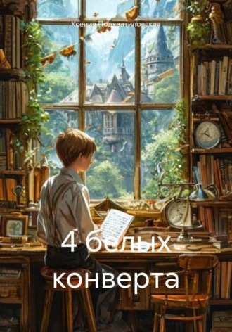 Обложка книги «4 белых конверта»