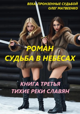 Обложка книги «Судьба в небесах. Книга третья. Тихие реки славян»