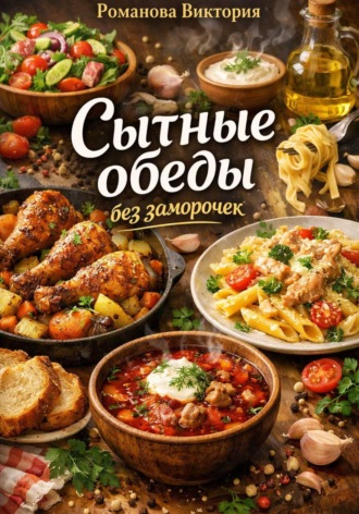 Обложка книги «Сытные обеды без заморочек»