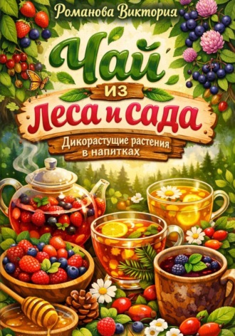 Обложка книги «Чай из леса и сада: дикорастущие растения в напитках»