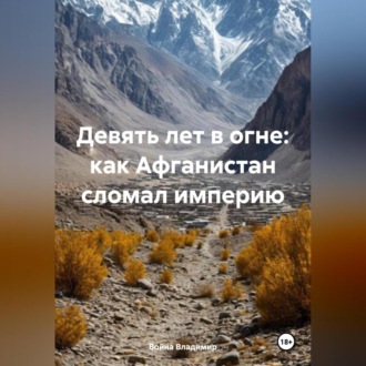 Обложка книги «Девять лет в огне: как Афганистан сломал империю»