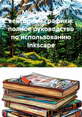 Обложка книги «Мастерство векторной графики: полное руководство по использованию Inkscape»