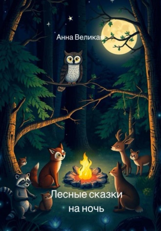 Обложка книги «Лесные сказки на ночь»