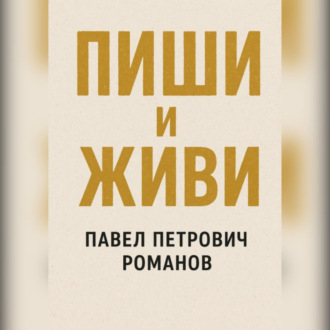 Обложка книги «Пиши и живи»