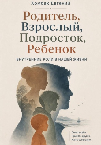 Обложка книги «Родитель, Взрослый, Подросток, Ребенок»