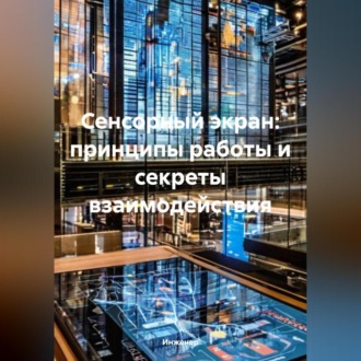 Обложка книги «Сенсорный экран: принципы работы и секреты взаимодействия»