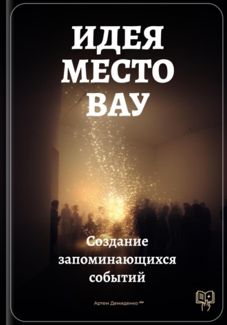 Обложка книги «Идея – место – вау: Создание запоминающихся событий»
