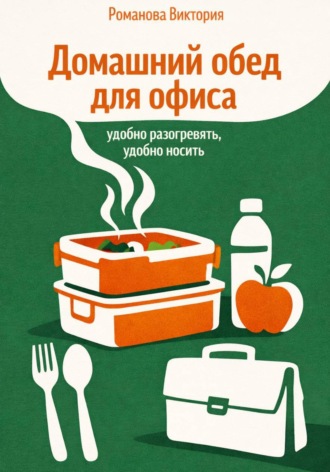 Обложка книги «Домашний обед для офиса — удобно разогревать, удобно носить»