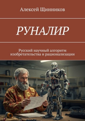 Обложка книги «РУНАЛИР. Русский научный алгоритм изобретательства и рационализации»