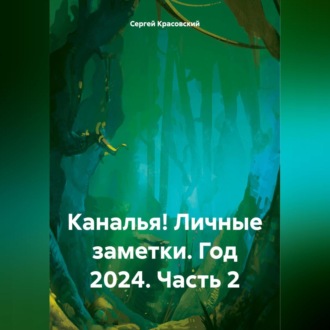 Обложка книги «Каналья! Личные заметки.Год 2024. Часть 2»
