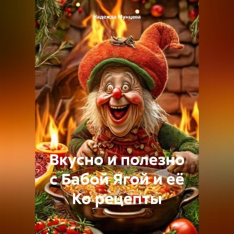 Обложка книги «Вкусно и полезно с Бабой Ягой и её Ко рецепты»