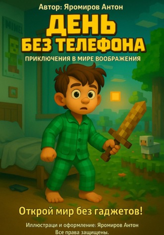 Обложка книги «День Без Телефона. Приключения в мире воображений»
