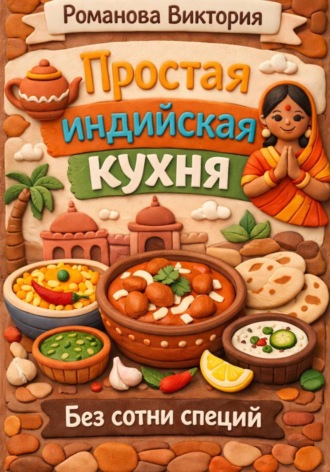 Обложка книги «Простая индийская кухня без сотни специй»