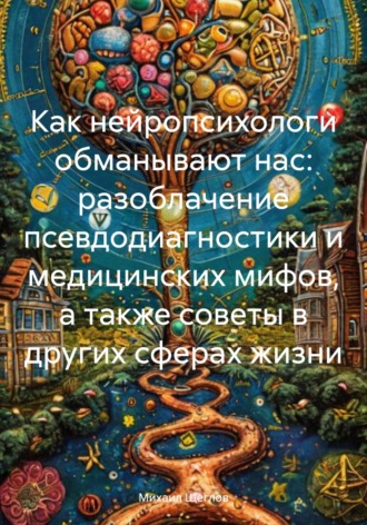 Обложка книги «Как нейропсихологи обманывают нас: разоблачение псевдодиагностики и медицинских мифов, а также советы в других сферах жизни»