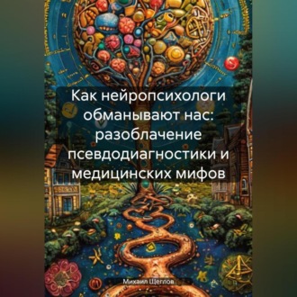 Обложка книги «Как нейропсихологи обманывают нас: разоблачение псевдодиагностики и медицинских мифов.»