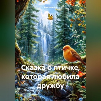 Обложка книги «Сказка о птичке, которая любила дружбу»