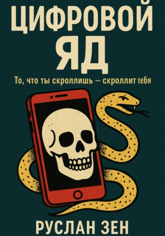 Обложка книги «Цифровой яд. То, что ты скроллишь – скроллит тебя»