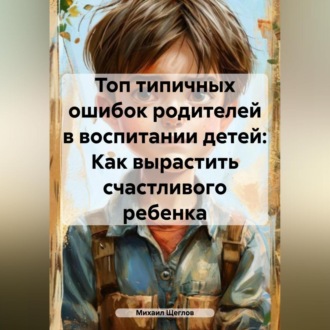 Обложка книги «Топ типичных ошибок родителей в воспитании детей: Как вырастить счастливого ребенка.»