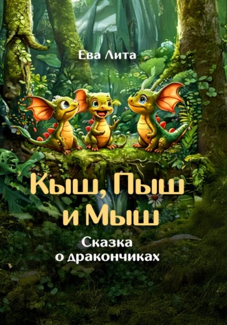 Обложка книги «Кыш, Пыш и Мыш. Сказка о дракончиках»