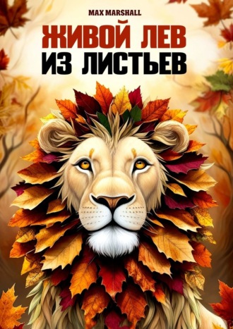 Обложка книги «Живой лев из листьев»